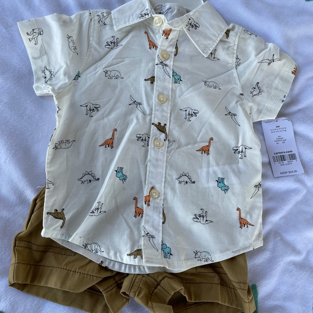 NWT Carter’s 2pcs set casual neautral